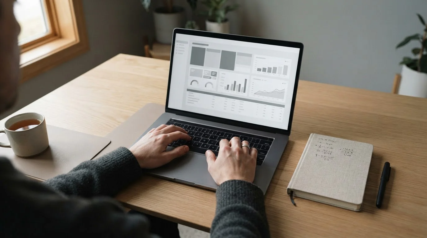 Sportwetten-Analyse mit 10-Euro-Einzahlung auf Laptop