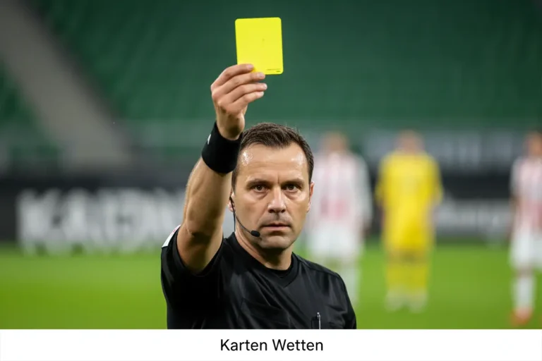 Karten Wetten Gelbe Rote Karten Fußball Schiedsrichter