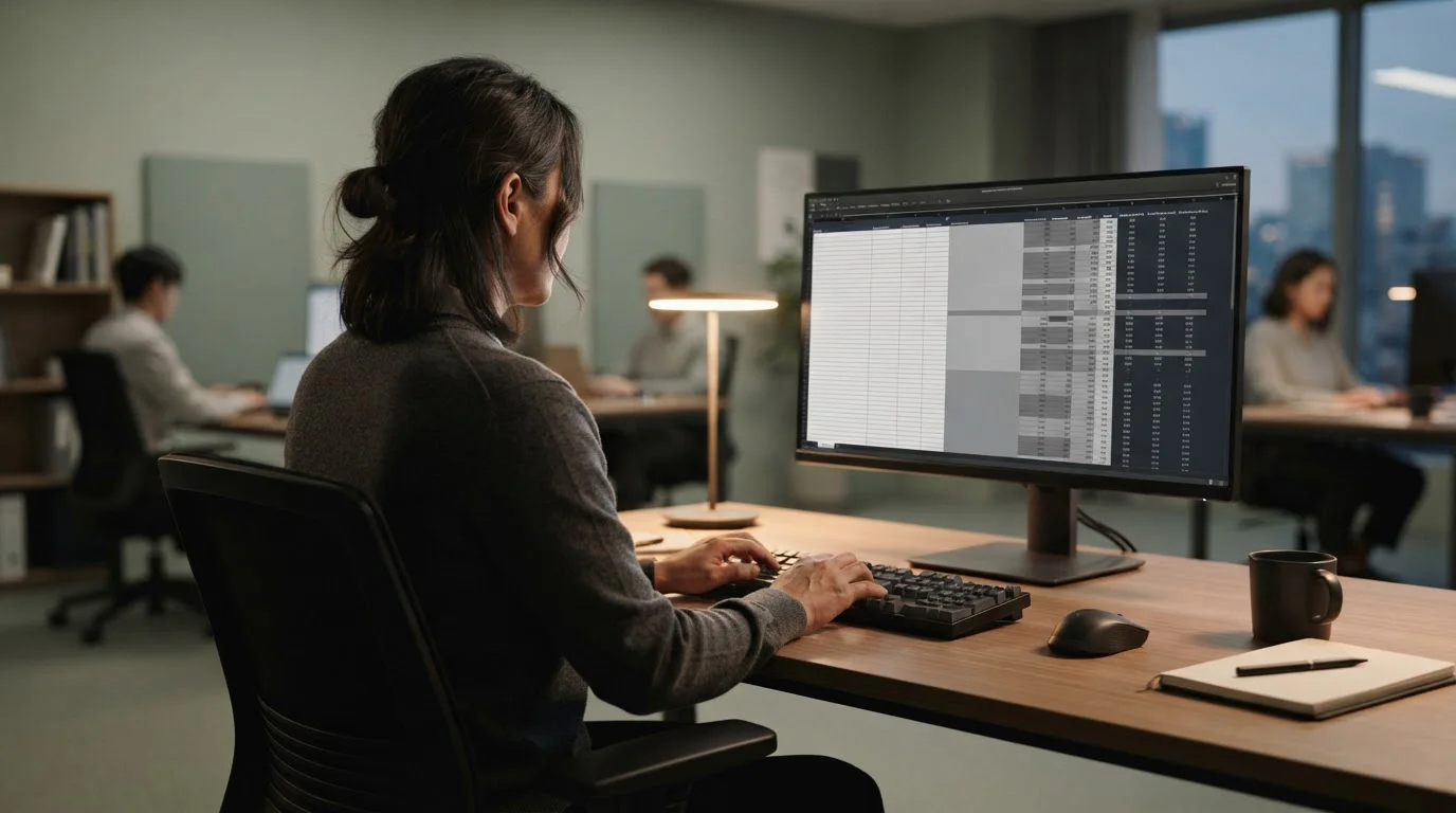 Strukturierter Vergleich verschiedener Wettanbieter auf Computerbildschirm